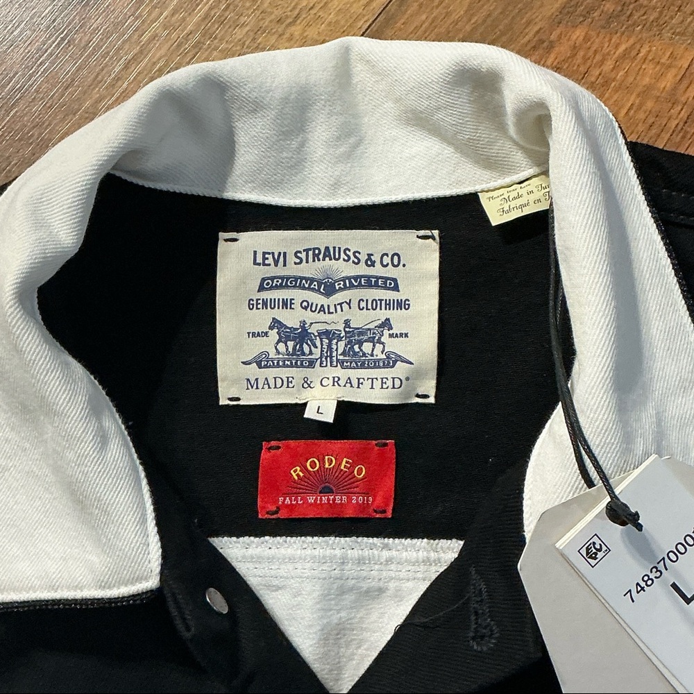 Title: Levi's Made & Crafted Rodeo Boxy Type 3 Trucker Jacket - NWT - L - Picture 2 of 10